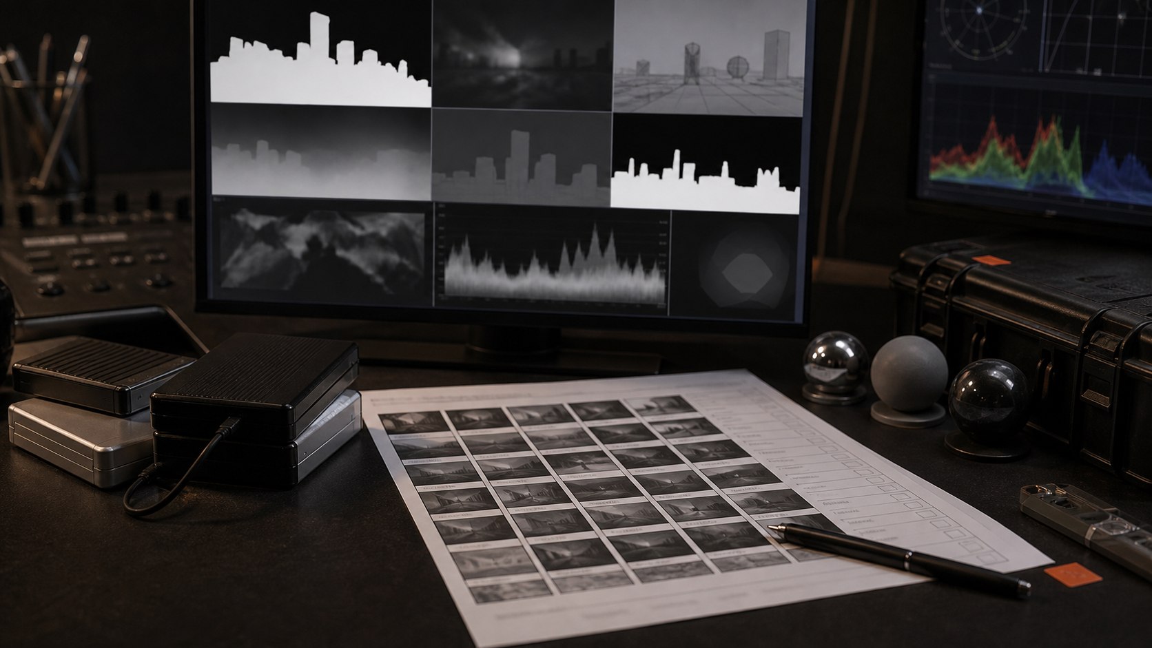 VFX CGI and final delivery workspace