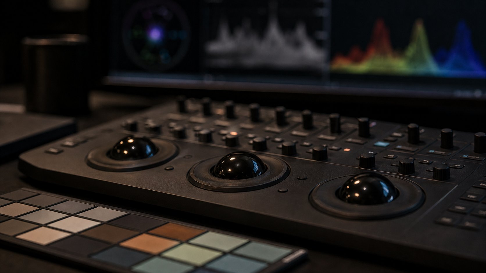 Color grading production visual