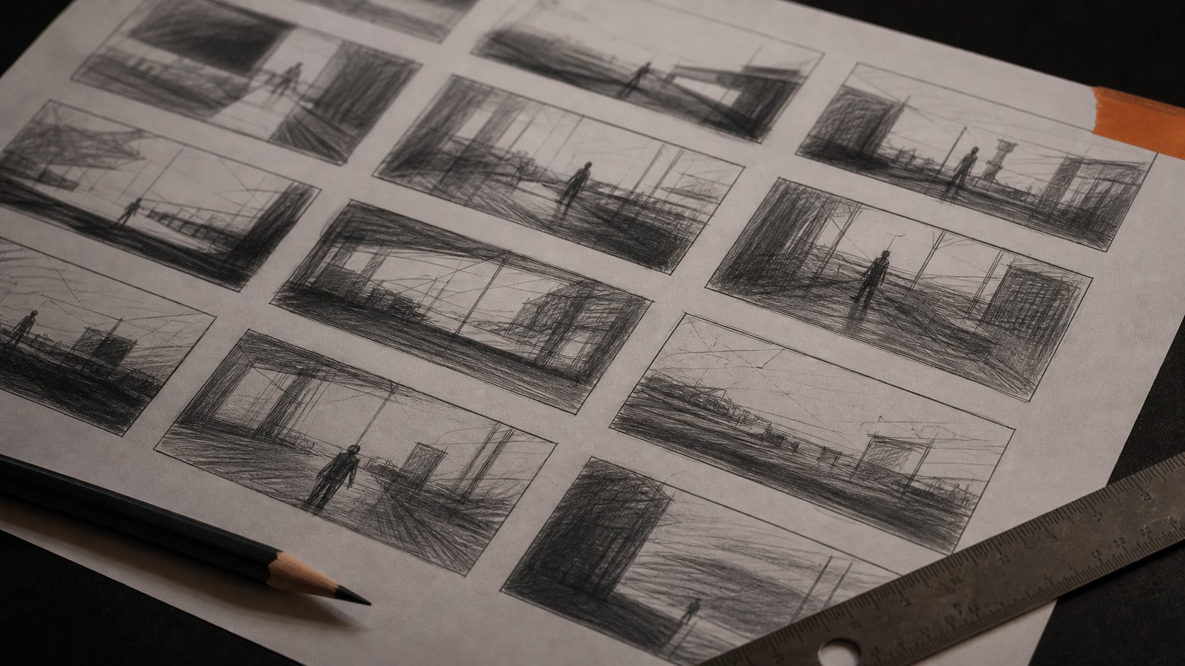 Storyboard production visual